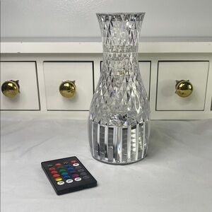 Crystal LED Lantern with Remote Control